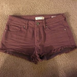 Maroon Bullhead Shorts